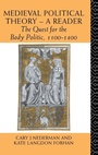 Cover: Medieval Political Theory: A Reader - Routledge