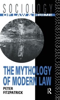 Cover: The Mythology of Modern Law - Routledge