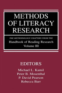 Enlarge image Cover: Methods of Literacy Research - Routledge