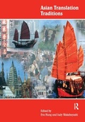 Cover: Asian Translation Traditions - Routledge