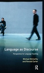 Cover: Language as Discourse - Routledge
