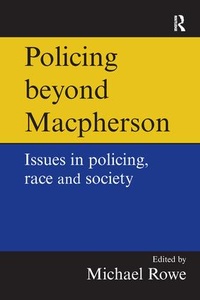 Abbildung von: Policing beyond Macpherson - CRC Press