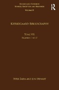 Cover: Volume 19, Tome VII: Kierkegaard Bibliography - Routledge