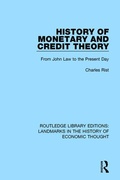 Cover: History of Monetary and Credit Theory - Routledge