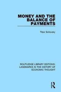 Enlarge image Cover: Money and the Balance of Payments - Routledge