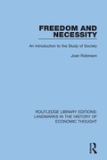 Cover: Freedom and Necessity - Routledge