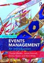 Cover: Events Management - Routledge