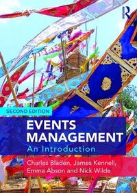 Enlarge image Cover: Events Management - Routledge