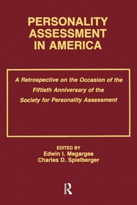 Enlarge image Cover: Personality Assessment in America - Routledge