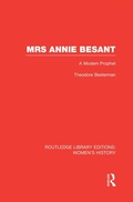 Cover: Mrs Annie Besant - Routledge