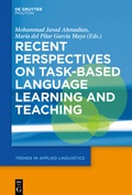 Cover: Recent Perspectives on Task-Based Language Learning and Teaching - De Gruyter Mouton