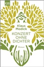 Cover: Konzert ohne Dichter - Kiepenheuer & Witsch