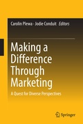 Cover: Making a Difference Through Marketing - Springer