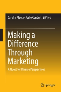 Enlarge image Cover: Making a Difference Through Marketing - Springer