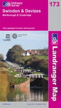 Abbildung von: Swindon, Devizes, Malborough and Trowbridge - Ordnance Survey