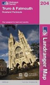Abbildung von: Truro & Falmouth, Roseland Peninsula - Ordnance Survey