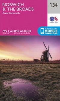 Abbildung von: Norwich & the Broads, Great Yarmouth - Ordnance Survey
