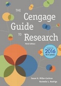 Enlarge image Cover: The Cengage Guide to Research (w/ APA7E & MLA9E Updates) - Wadsworth Publishing Co Inc