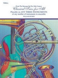 Abbildung von: Classical Trios for All - Viola - Warner Bros. Publications Inc.,U.S.