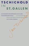 Cover: Tschichold in St. Gallen - Wallstein