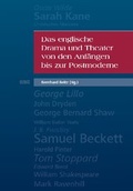 Cover: Das englische Drama und Theater von den Anf&auml;ngen bis zur Postmoderne - WVT Wissenschaftlicher Verlag Trier