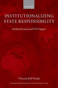 Enlarge image Cover: Institutionalizing State Responsibility - OUP eBook