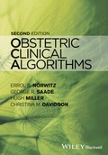 Cover: Obstetric Clinical Algorithms - Wiley-Blackwell