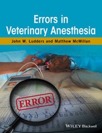 Abbildung von: Errors in Veterinary Anesthesia - Wiley-Blackwell