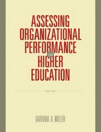 Enlarge image Cover: Assessing Organizational Performance in Higher Education - Jossey-Bass