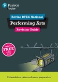 Cover: Pearson REVISE BTEC National Performing Arts Revision Guide inc online edition - for 2025 exams - Pearson Education Limited