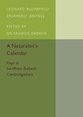 Cover: A Naturalist's Calendar - Cambridge University Press