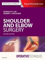 Cover: Operative Techniques: Shoulder and Elbow Surgery - Elsevier