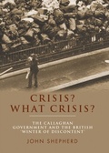 Cover: Crisis? What Crisis? - Manchester University Press