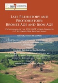 Cover: Late Prehistory and Protohistory: Bronze Age and Iron Age (1. The Emergence of warrior societies and its economic, social and environmental consequences; 2. Aegean - Mediterranean imports and influences in the graves from continental Europe - Bronze and Iron Ages) - Archaeopress Archaeology