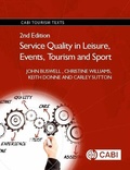 Cover: Service Quality in Leisure, Events, Tourism and Sport - CABI Publishing