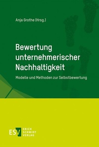 Abbildung von: Bewertung unternehmerischer Nachhaltigkeit - Erich Schmidt Verlag