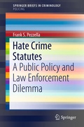Cover: Hate Crime Statutes - Springer