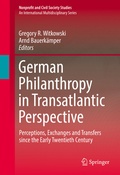 Cover: German Philanthropy in Transatlantic Perspective - Springer
