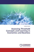 Cover: Assessing Threshold Concepts and Learning in Economics and Business - LAP Lambert Academic Publishing