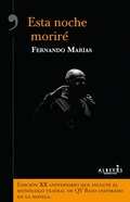 Cover: Esta noche morir&eacute; - Editorial Alrev&eacute;s