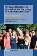 Cover: The Second Handbook of Research on the Psychology of Mathematics Education - Brill