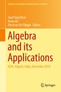 Cover: Algebra and its Applications - Springer