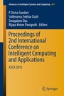 Cover: Proceedings of 2nd International Conference on Intelligent Computing and Applications - Springer