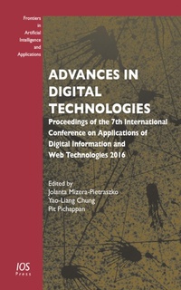 Enlarge image Cover: Advances in Digital Technologies - IOS Press,US