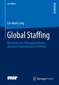 Cover: Global Staffing - Springer Gabler