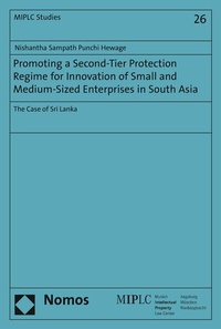 Abbildung von: Promoting a Second-Tier Protection Regime for Innovation of Small and Medium-Sized Enterprises in South Asia - Nomos