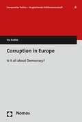 Cover: Corruption in Europe - Nomos