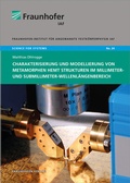 Cover: Charakterisierung und Modellierung von metamorphen HEMT Strukturen im Millimeter- und Submillimeter-Wellenl&auml;ngenbereich - Fraunhofer Verlag