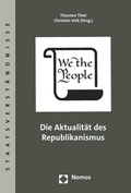 Cover: Die Aktualit&auml;t des Republikanismus - Nomos