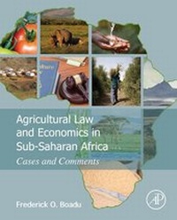 Abbildung von: Agricultural Law and Economics in Sub-Saharan Africa - Academic Press